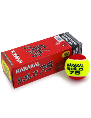 Karakal Solo 75 Tennis Balls 3pk (8yrs & Under)